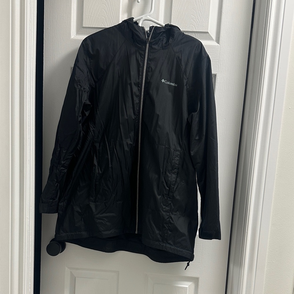 Columbia Black Hooded Jacket - Picture 1 of 1
